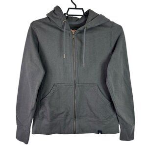 American Giant Women's L Classic Full Zip Hoodie Sweatshirt Gray NWOT